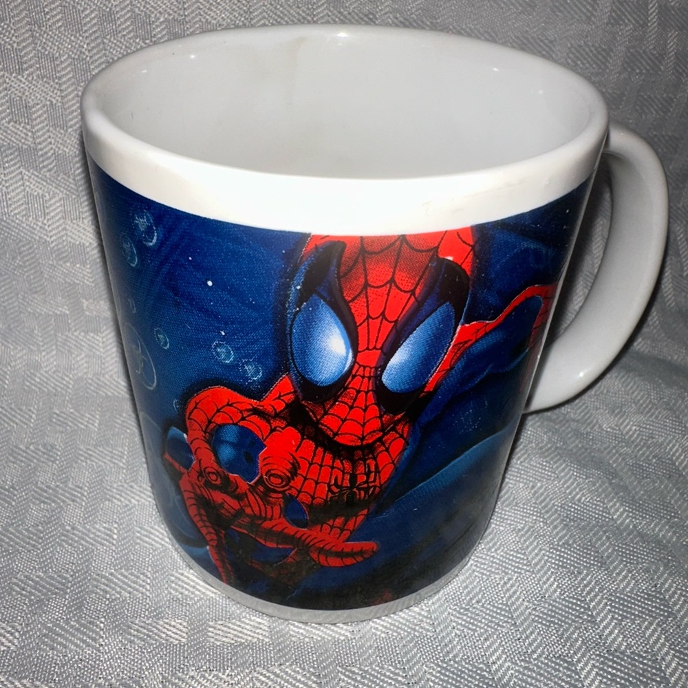 Red & Blue Spider-Man Ceramic Coffee Mug